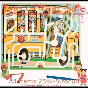 Educo SchoolDays Double Sided Magnetic Marble Maze